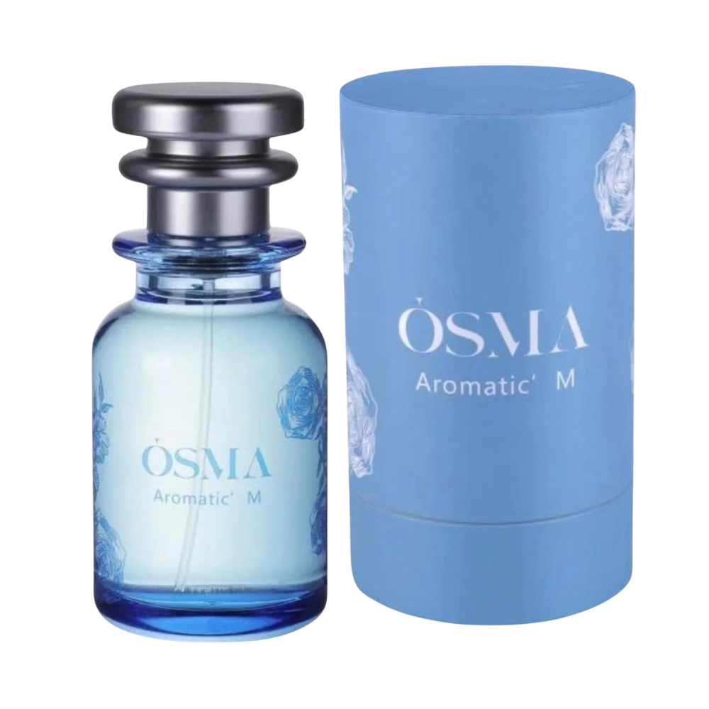 OSMA Aromatic M perfume bottle and packaging on a white background