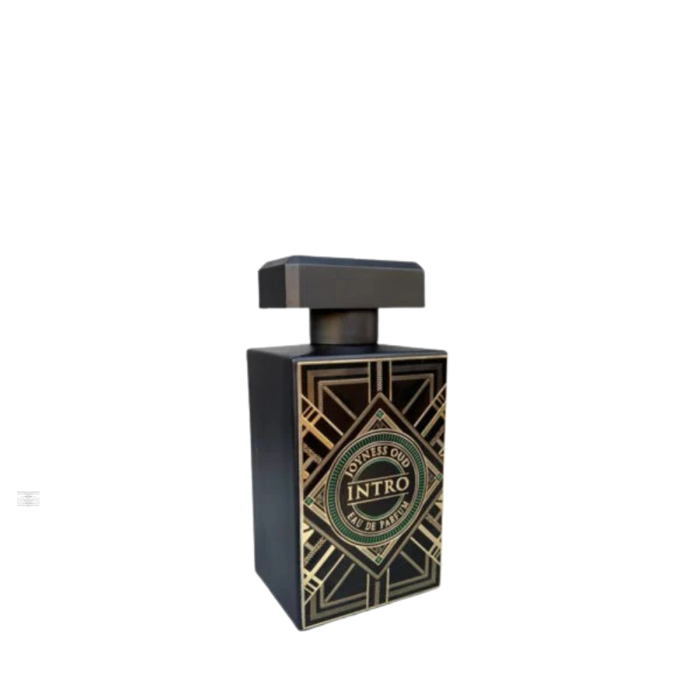 Bottle only of Fragrance World Intro Joyness Oud 80 ml Eau de Parfum (no packaging)