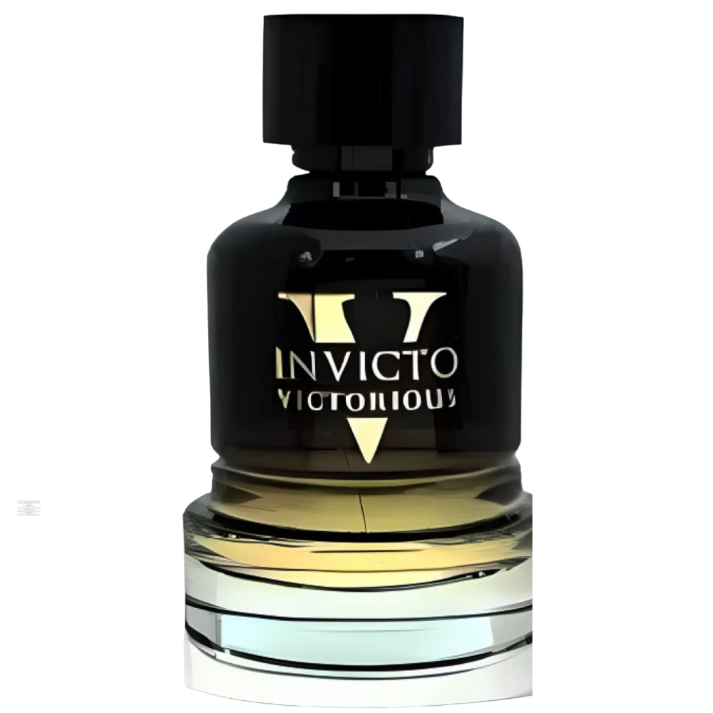 Bottle only of Fragrance World Invicto Victorious 100 ml Eau de Parfum (no packaging)