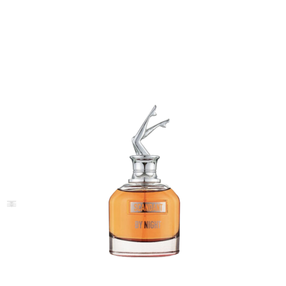 Bottle only of Fragrance World Scandant By Night 100 ml Eau de Parfum (no packaging)