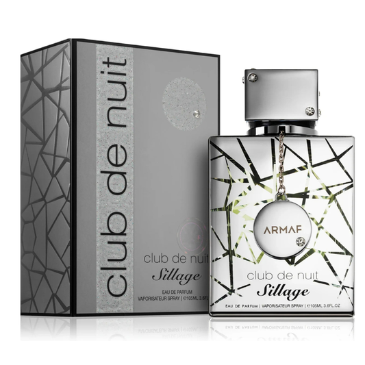 Armaf Club de Nuit Sillage perfume bottle and packaging on a white background