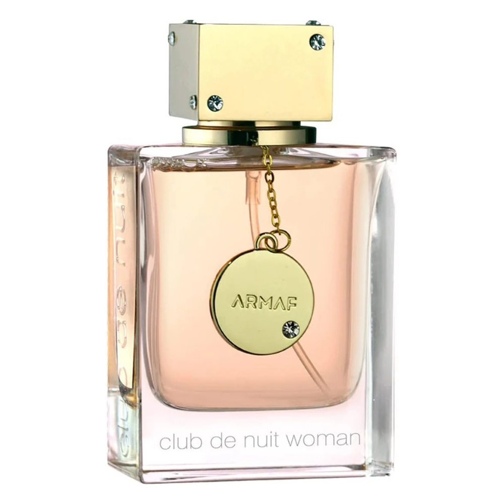Armaf Club de Nuit Woman perfume bottle on a white background