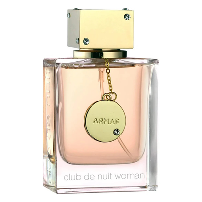 Armaf Club de Nuit Woman perfume bottle on a white background