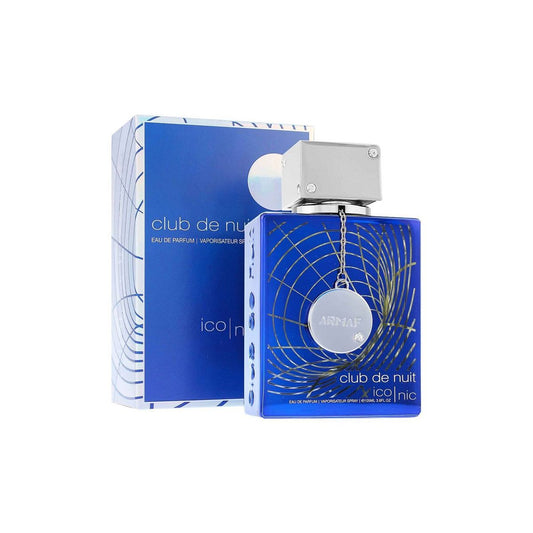 Armaf Club De Nuit Blue Iconic 105ml Eau de Parfum in its full retail packaging (blue bottle in box)