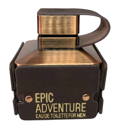 Bottle only of Emper Epic Adventure 100 ml Eau de Toilette (no box)