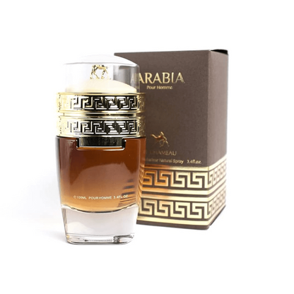 Emper Le Chameau Arabia Pour Homme 100 ml Eau de Parfum retail box and bottle