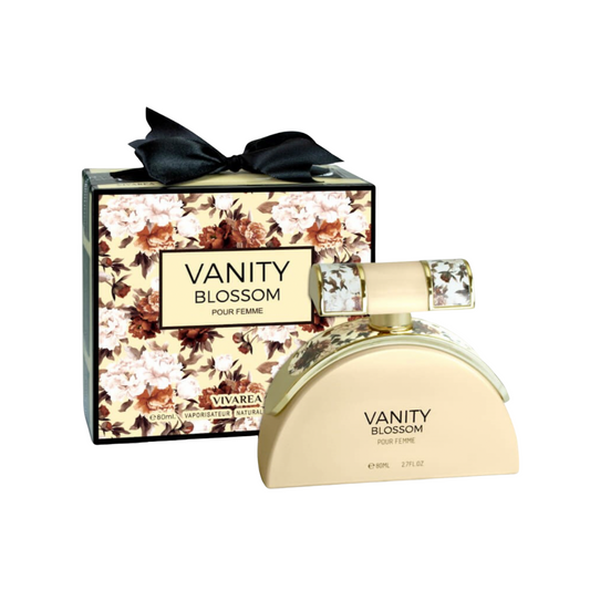Emper Vanity Blossom 80 ml Eau de Parfum retail box and bottle
