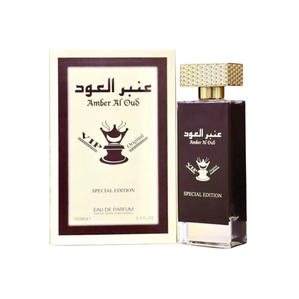 Fragrance World Amber Al Oud Special Edition 80 ml Eau de Parfum retail box and bottle