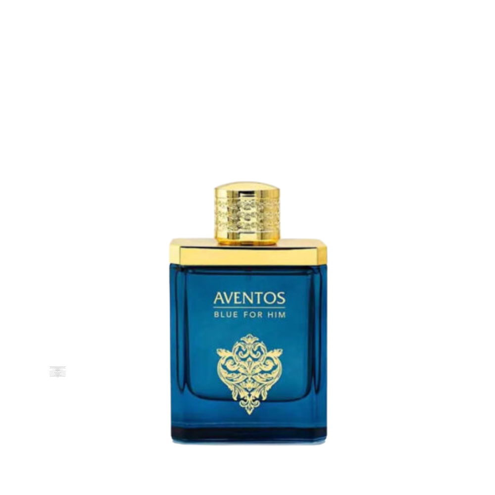 Bottle only of Fragrance World Aventos Blue 100 ml Eau de Parfum (no packaging