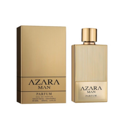 Fragrance World Azara Man 100 ml Eau de Parfum retail box and bottle