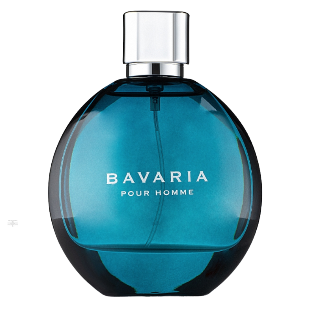 Bottle only of Fragrance World Bavaria Pour Homme 100 ml Eau de Parfum (no packaging)