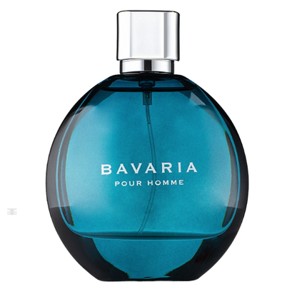 Bottle only of Fragrance World Bavaria Pour Homme 100 ml Eau de Parfum (no packaging)