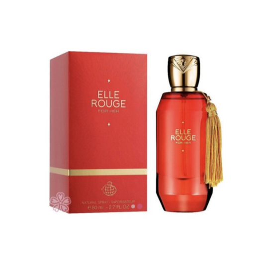 Fragrance World Elle Rouge 100 ml Eau de Parfum retail box and bottle