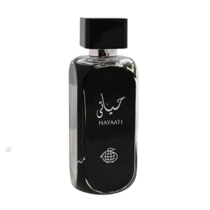 Bottle only of Fragrance World Hayaati 100 ml Eau de Parfum (no packaging)