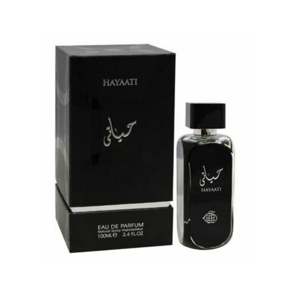 Fragrance World Hayaati 100 ml Eau de Parfum retail box and bottle