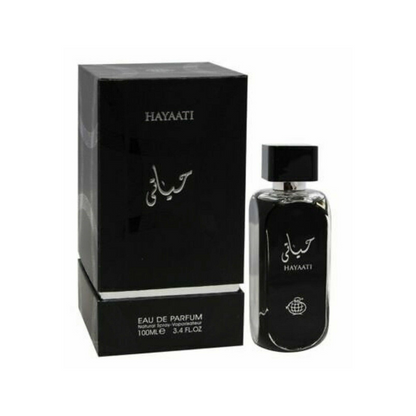 Fragrance World Hayaati 100 ml Eau de Parfum retail box and bottle