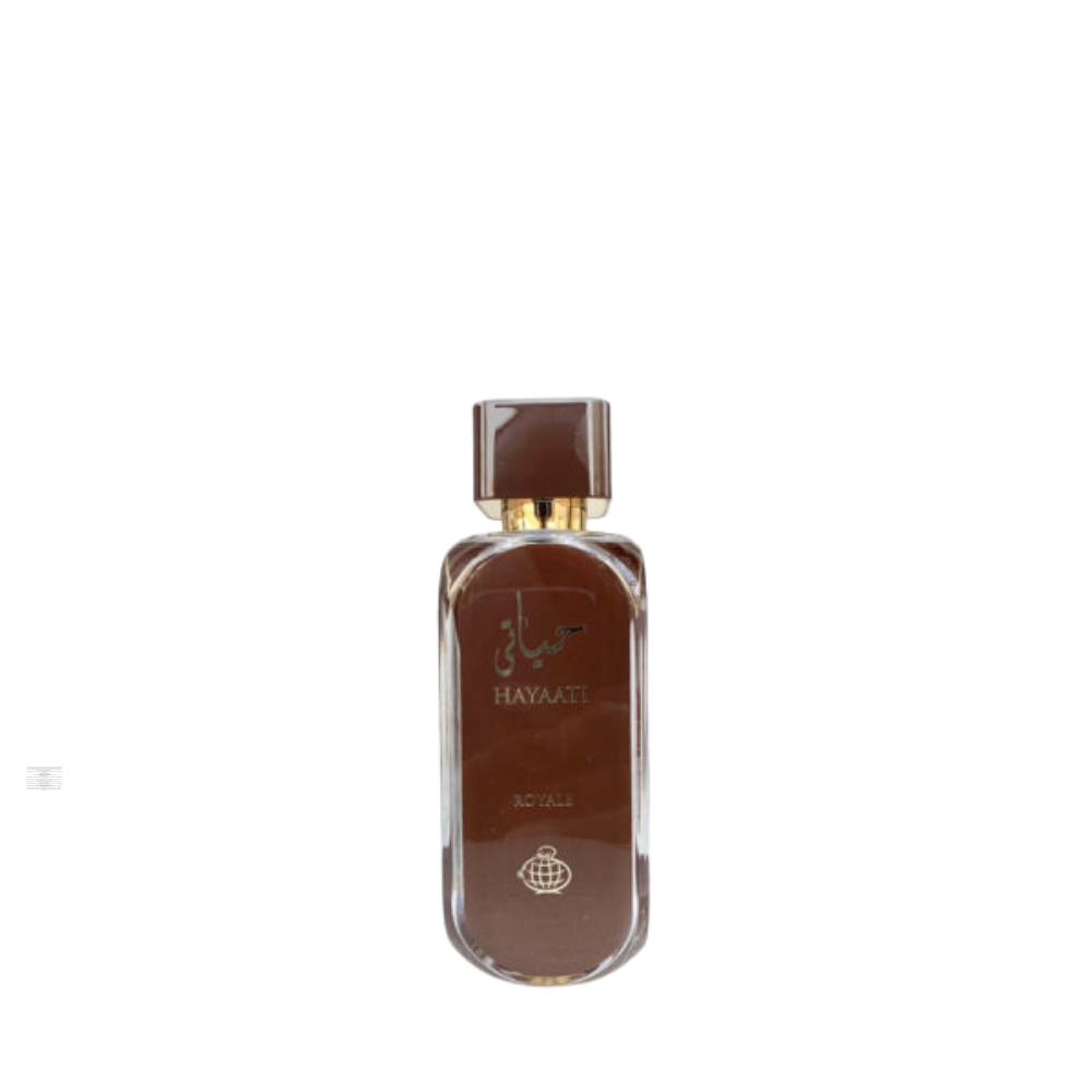 Bottle only of Fragrance World Hayaati Royale 100ml Eau de Parfum