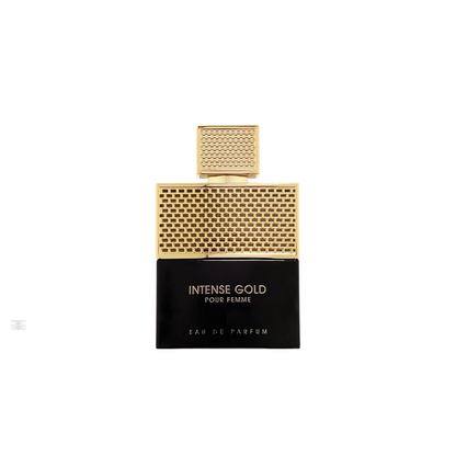 Bottle only of Fragrance World Intense Gold Pour Femme 100 ml Eau de Parfum