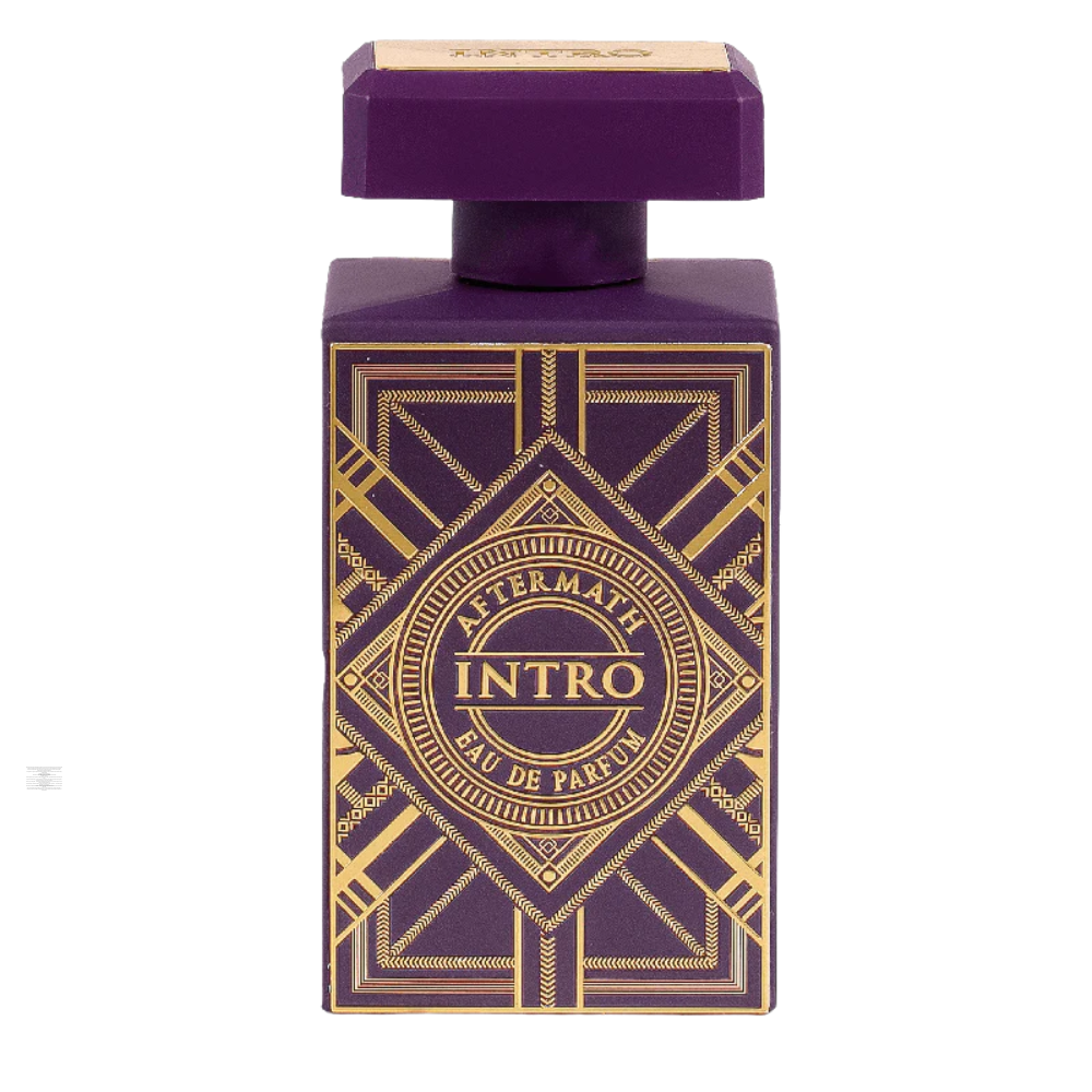 Bottle only of Fragrance World Intro Aftermath 80 ml Eau de Parfum (no packaging)