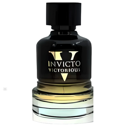 Bottle only of Fragrance World Invicto Victorious 100 ml Eau de Parfum (no packaging)
