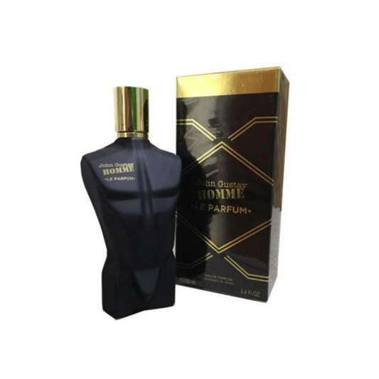 Fragrance World John Gustav Homme Le Parfum 100 ml Eau de Parfum retail box and bottle