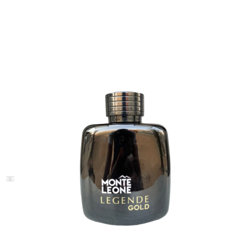 Bottle only of Fragrance World Monte Leone Legende Gold 100 ml Eau de Parfum (no packaging)
