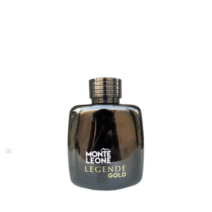 Bottle only of Fragrance World Monte Leone Legende Gold 100 ml Eau de Parfum (no packaging)
