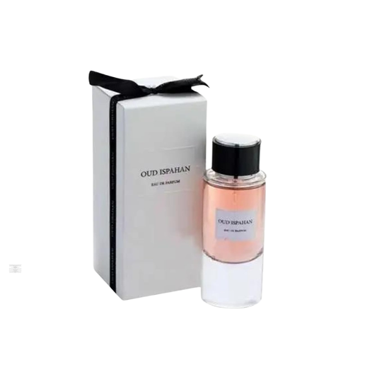 Fragrance World Oud Ispahan 80 ml Eau de Parfum retail box and bottle