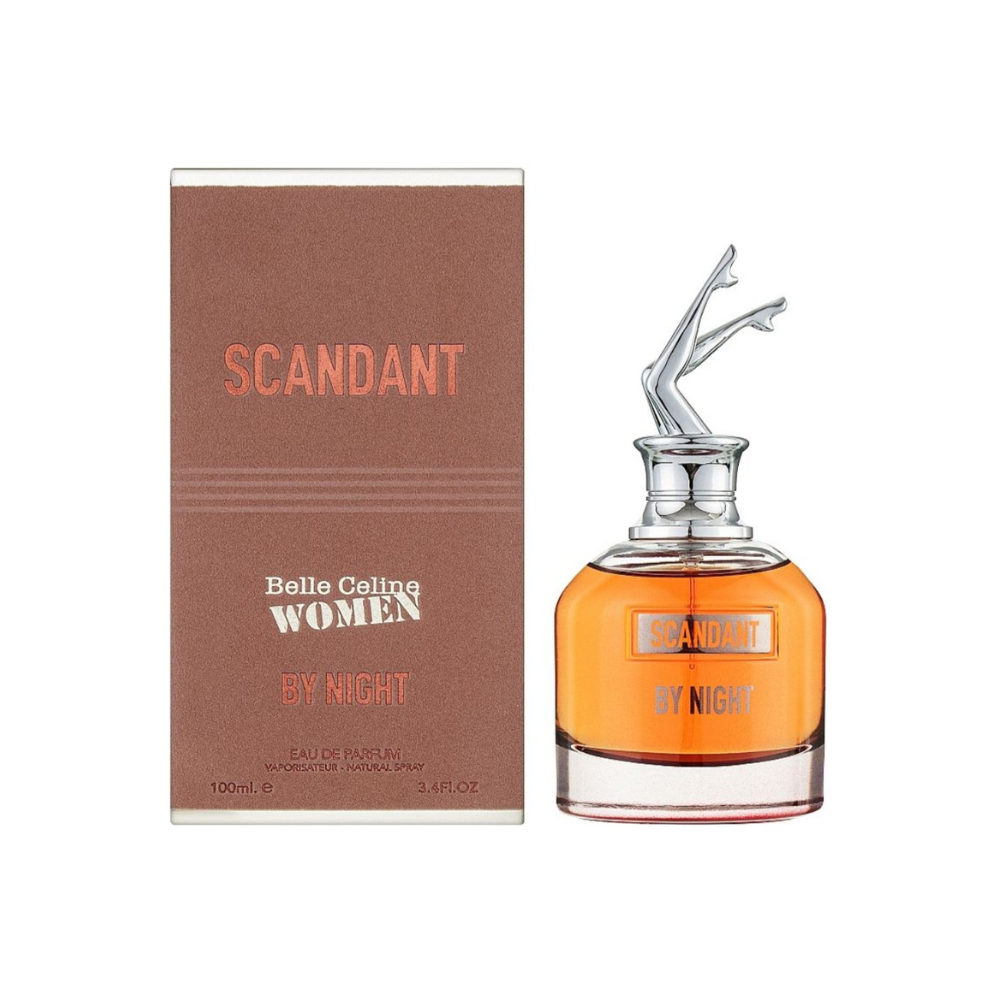 Fragrance World Scandant By Night 100 ml Eau de Parfum retail box and bottle