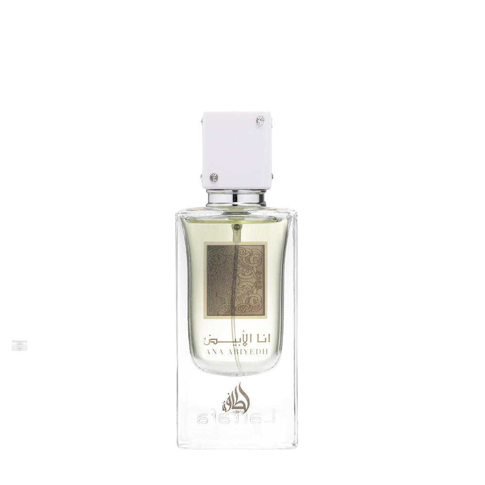 Bottle only of Lattafa Ana Abiyedh 60 ml Eau de Parfum
