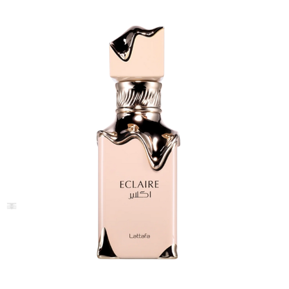 Bottle of Lattafa Eclaire 100ml Eau de Parfum on a white background.