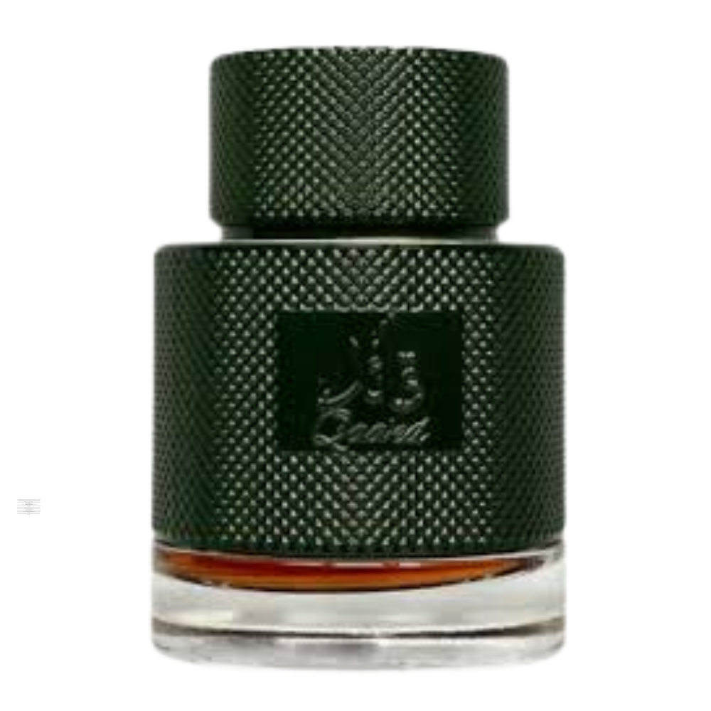 Lattafa Qaa’ed Al Shabaab 100ml perfume bottle on a white background.