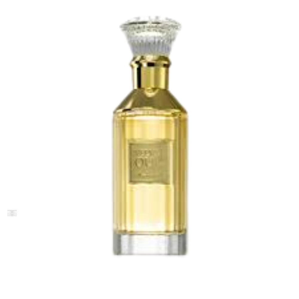 Bottle of Lattafa Velvet Oud 100ml Eau de Parfum on white background.